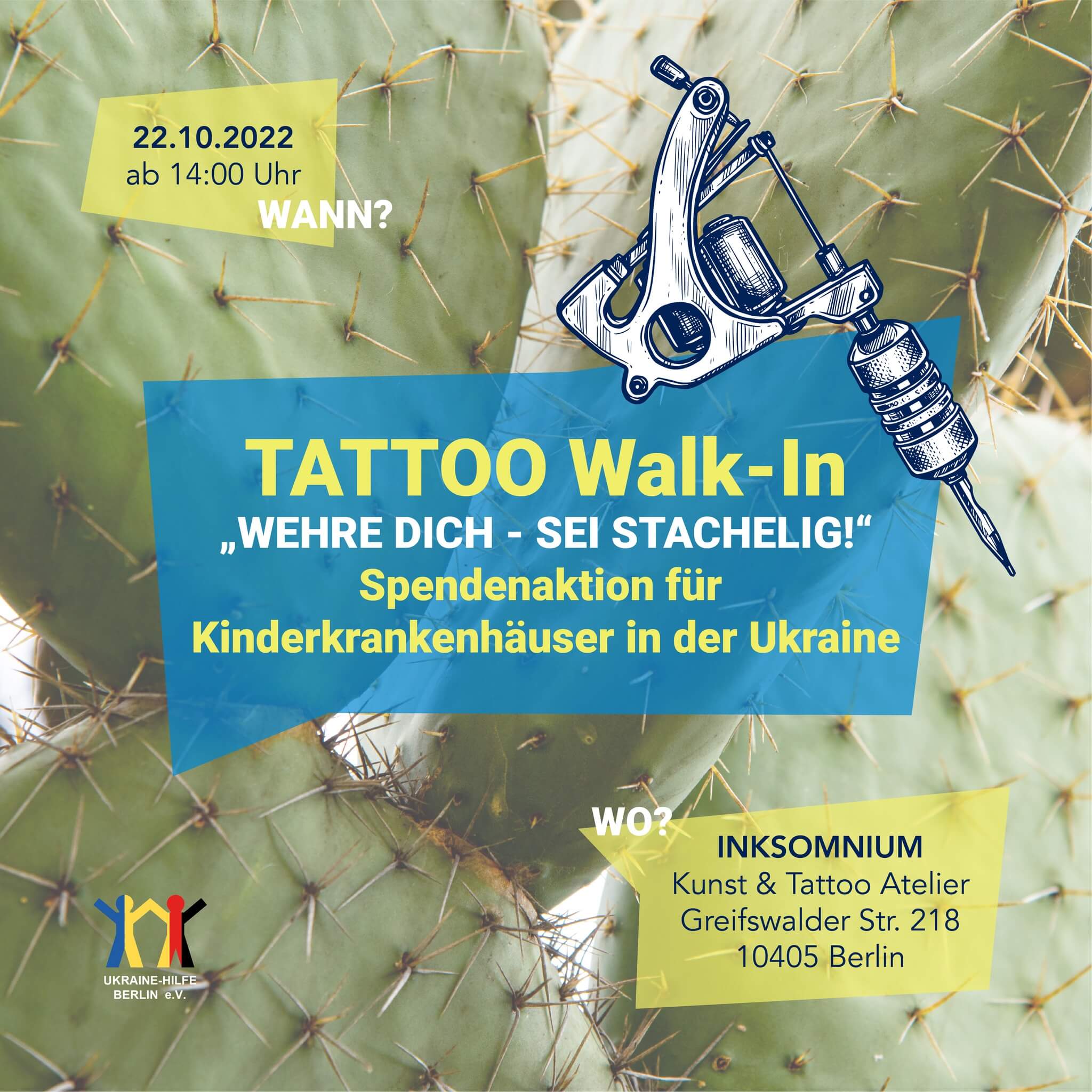 Tattoos für einen guten Zweck