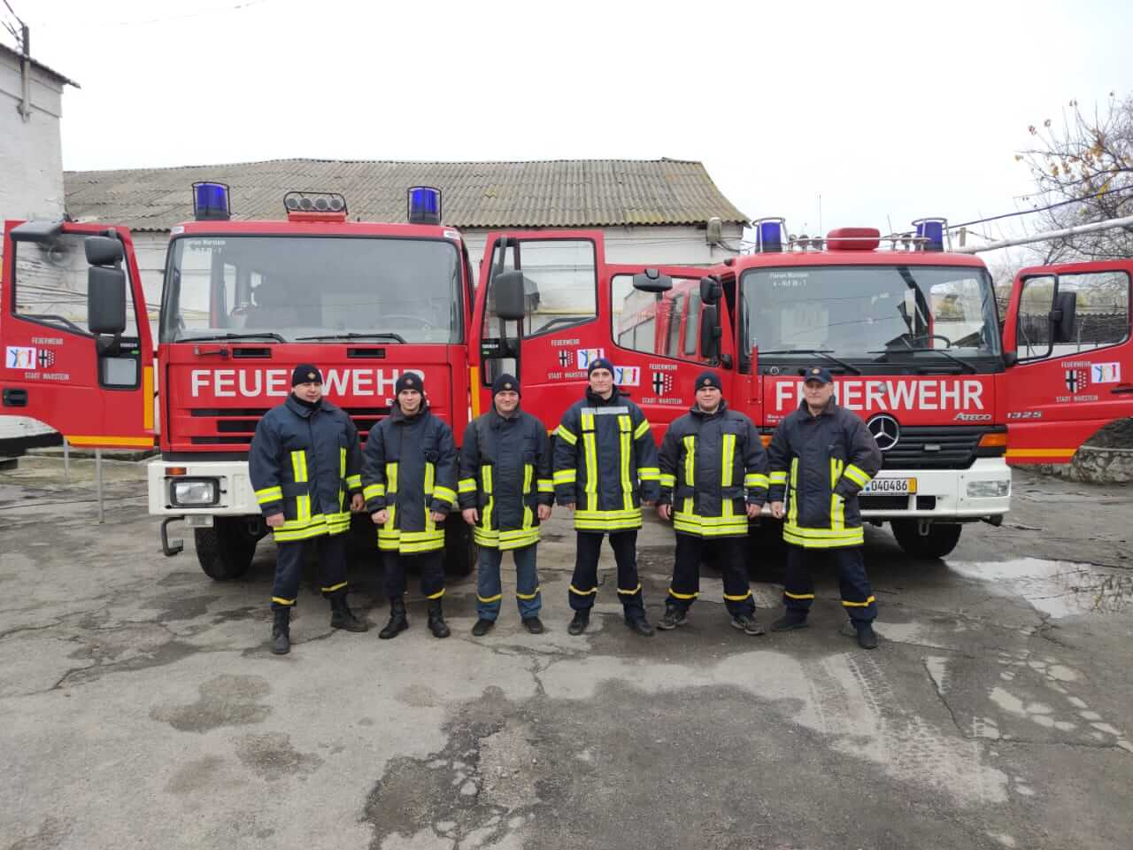 Feuerwehrautos mit Spenden finanziert