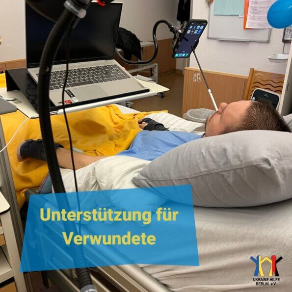 Unterstützung für Verwundete