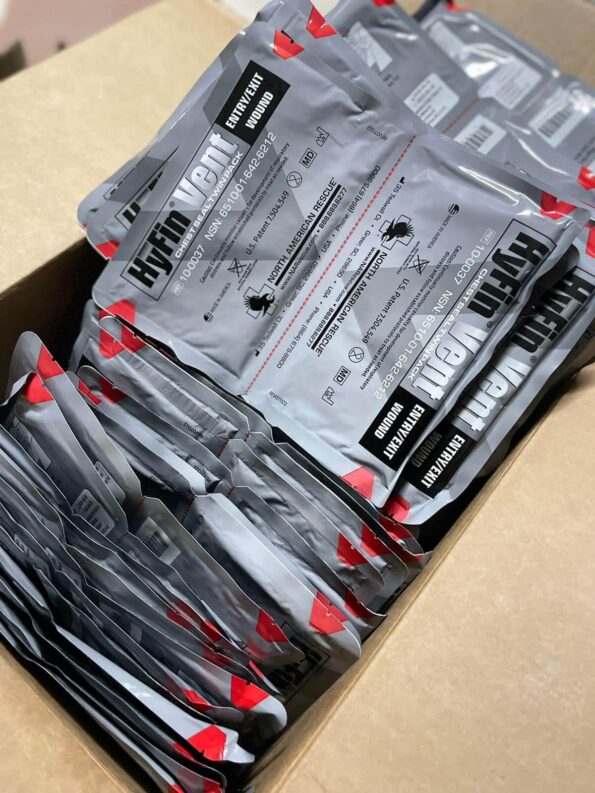Verbandsmaterial für Rettungssanitäter geliefert