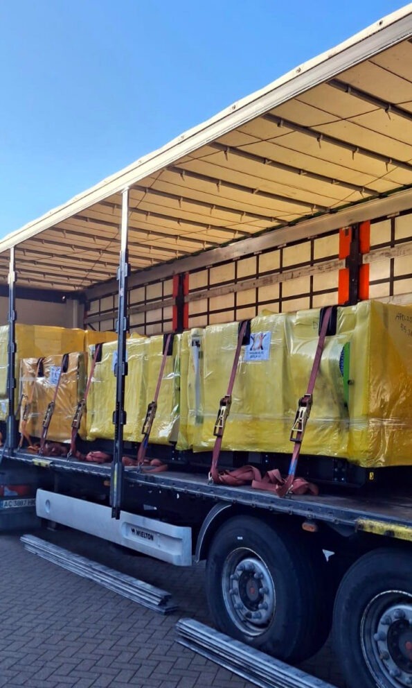 Winterhilfe: 22 große Generatoren liefern Strom und Wärme