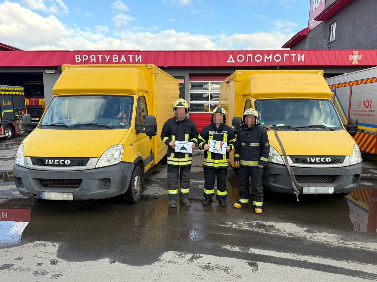 22 Evakuierungsautos geliefert: 9. Spendenaktion abgeschlossen