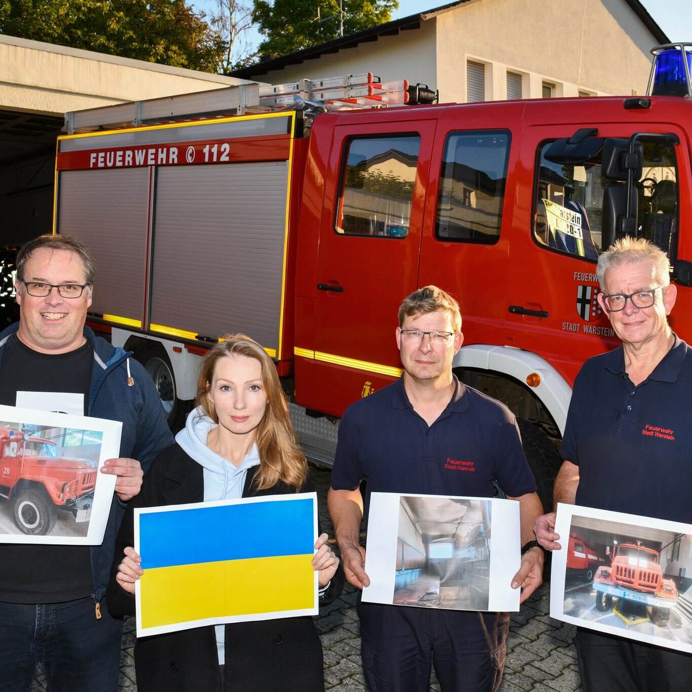 Jetzt für die Ukraine Hilfe spenden und Rettungsfahrzeuge finanzieren.